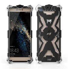 Huawei Ascend P8 - Armor THOR Aluminium Metal Protective Phone Cover Case - Black